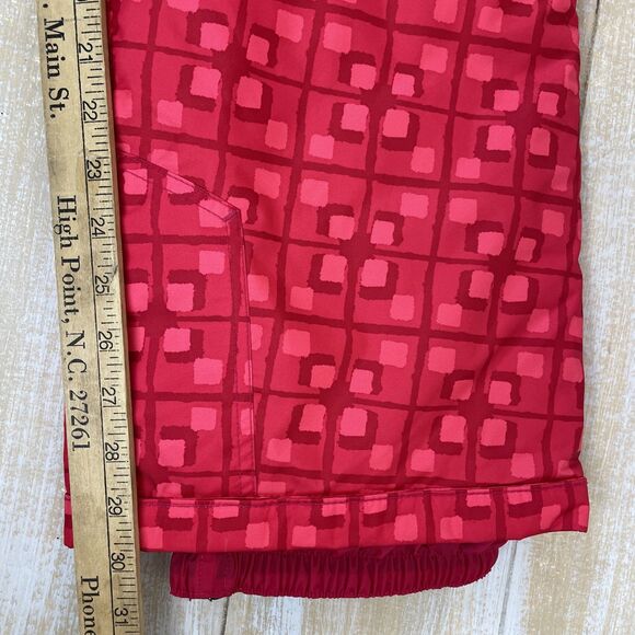 Spyder Snowboard Ski Snow Pants Girls Pink Print Size 18 - Picture 9 of 15